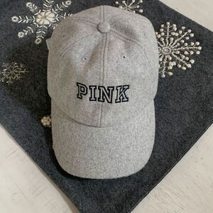 PINK  Gray Flannel Hat